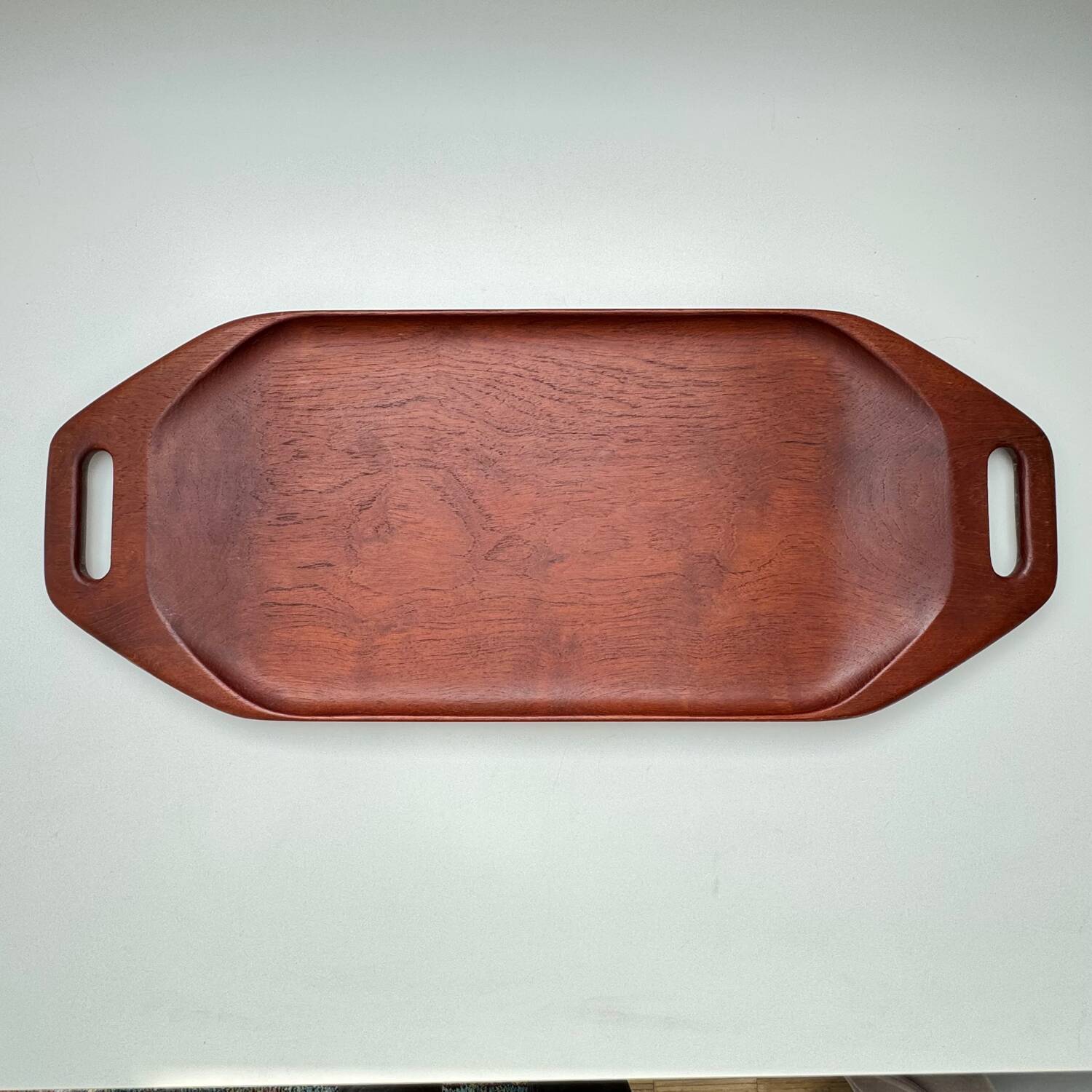 Large teak serving tray Digsmed Danemark