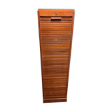 Curtained filing cabinet, 40s-50s