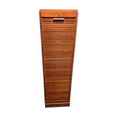 Meuble classeur à rideau, années 40-50