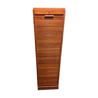 Curtained filing cabinet, 40s-50s
