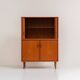 Highboard with tambour doors by Heinrich Riestenpatt