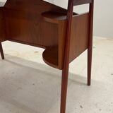 Petite Teak Desk By Gunnar Nielsen For Tibergaarden.