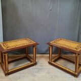 Pair of modern sofa tips