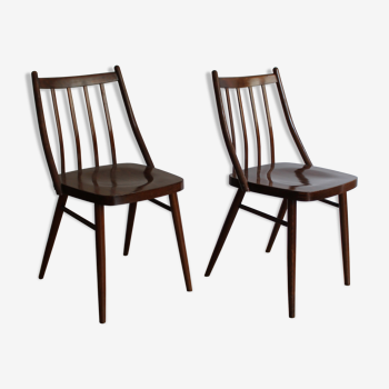 Pair of mid century chairs by Tatra
