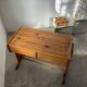 Children's pine desk from the 80s