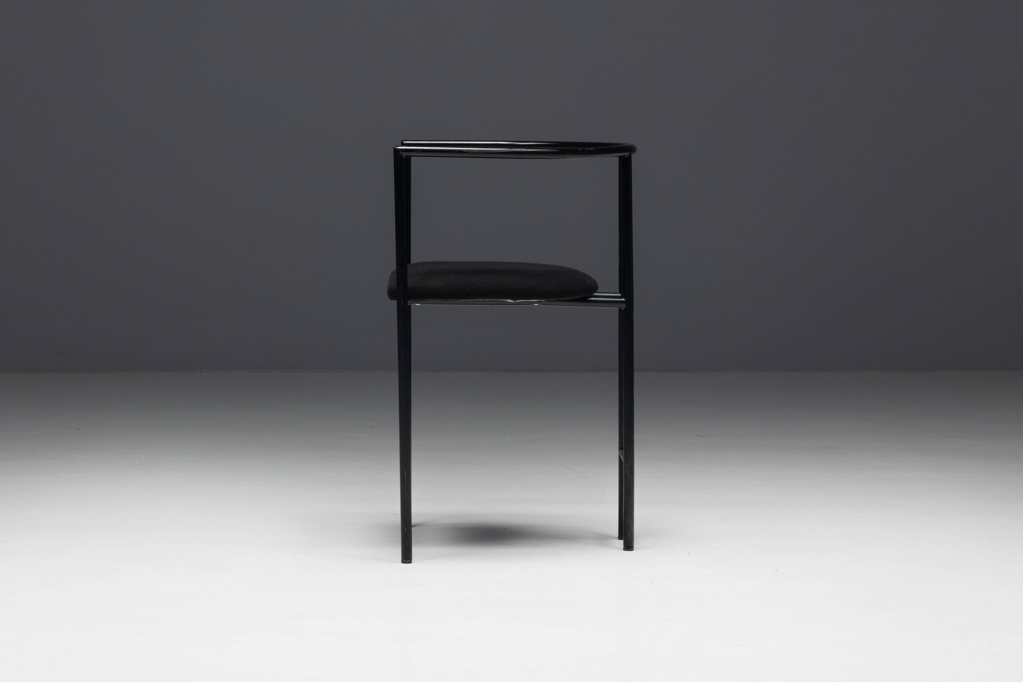 Postmodern "Tokyo" Armchairs by Rodney Kinsman for Bieffeplast, Italy, 1980s