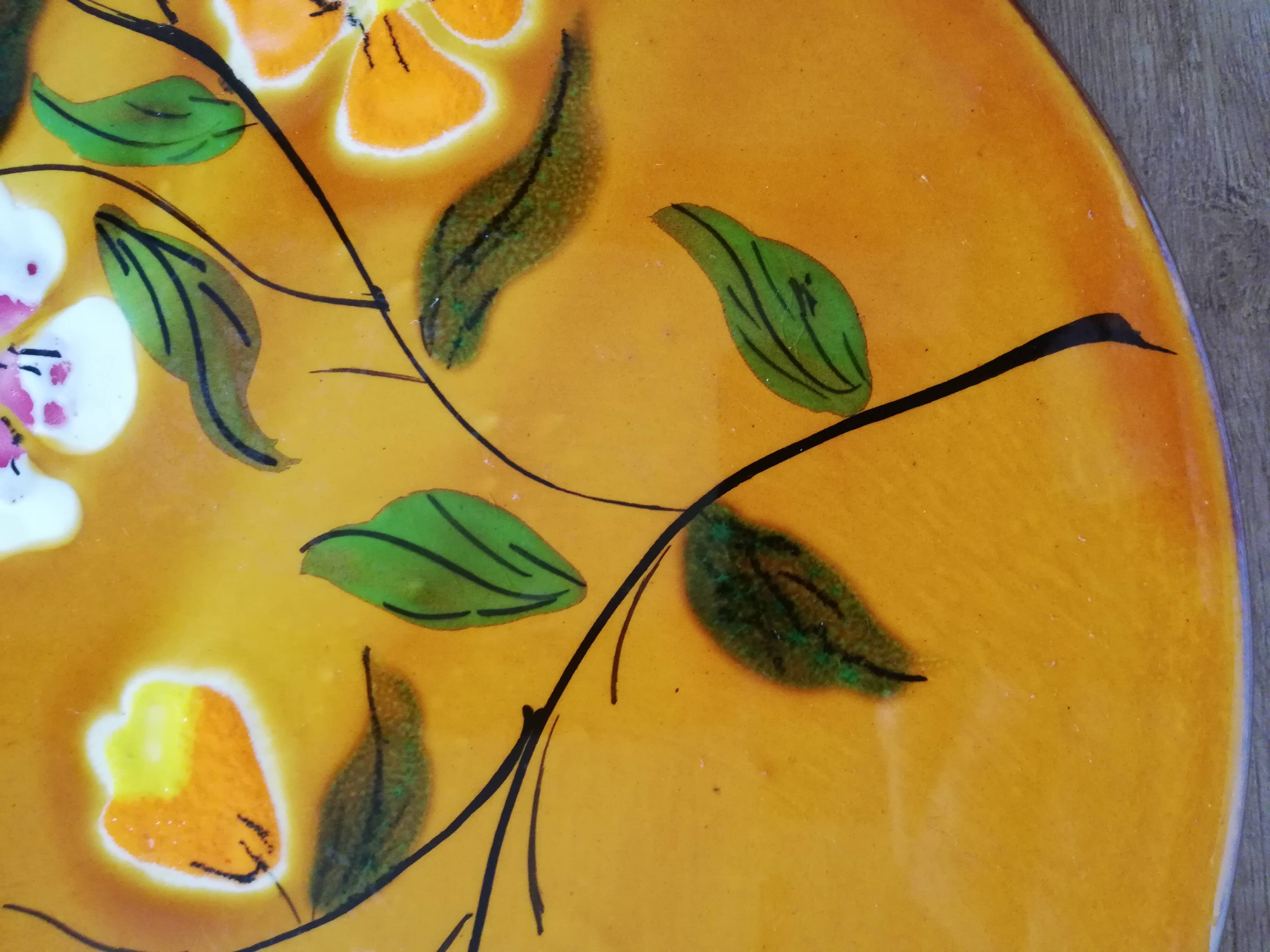 Antique ceramic trifle from Poet-Laval