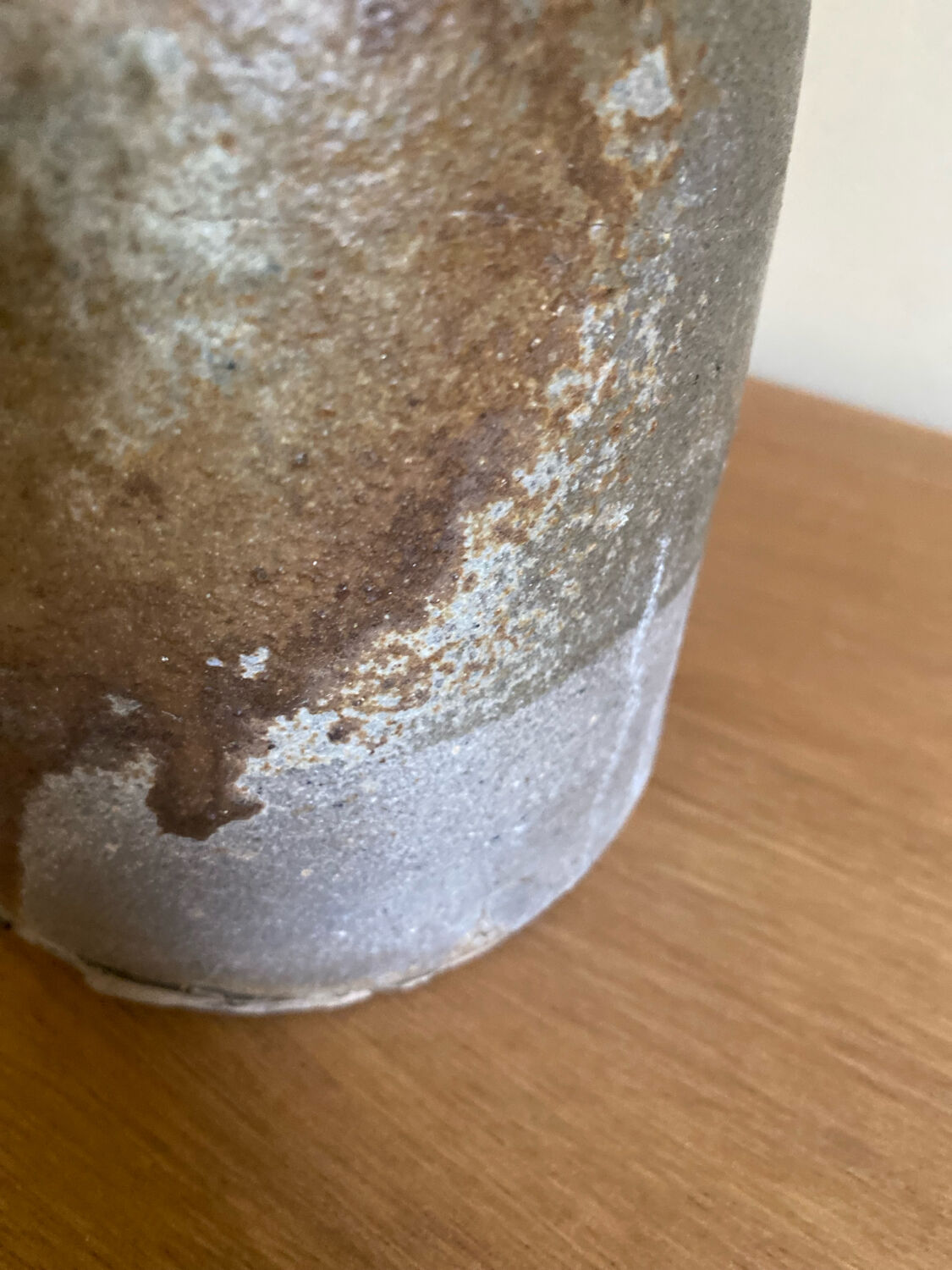 Vase ceramique du 19eme de la Borne