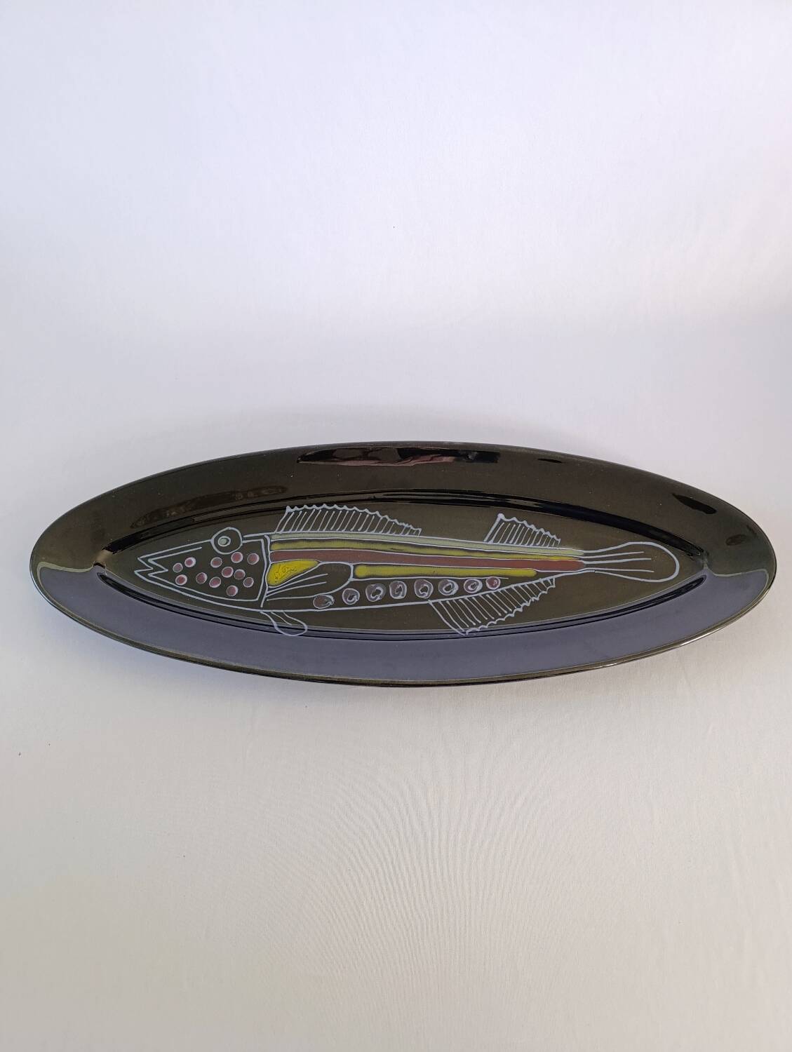 Fish dish by Robert Picault, Vallauris