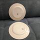 Lot d'assiettes plates Terre de fer