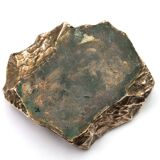 "ROC" bronze ashtray and catchall by Monique Gerber