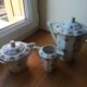 Service à café ancien en porcelaine fine Limoza