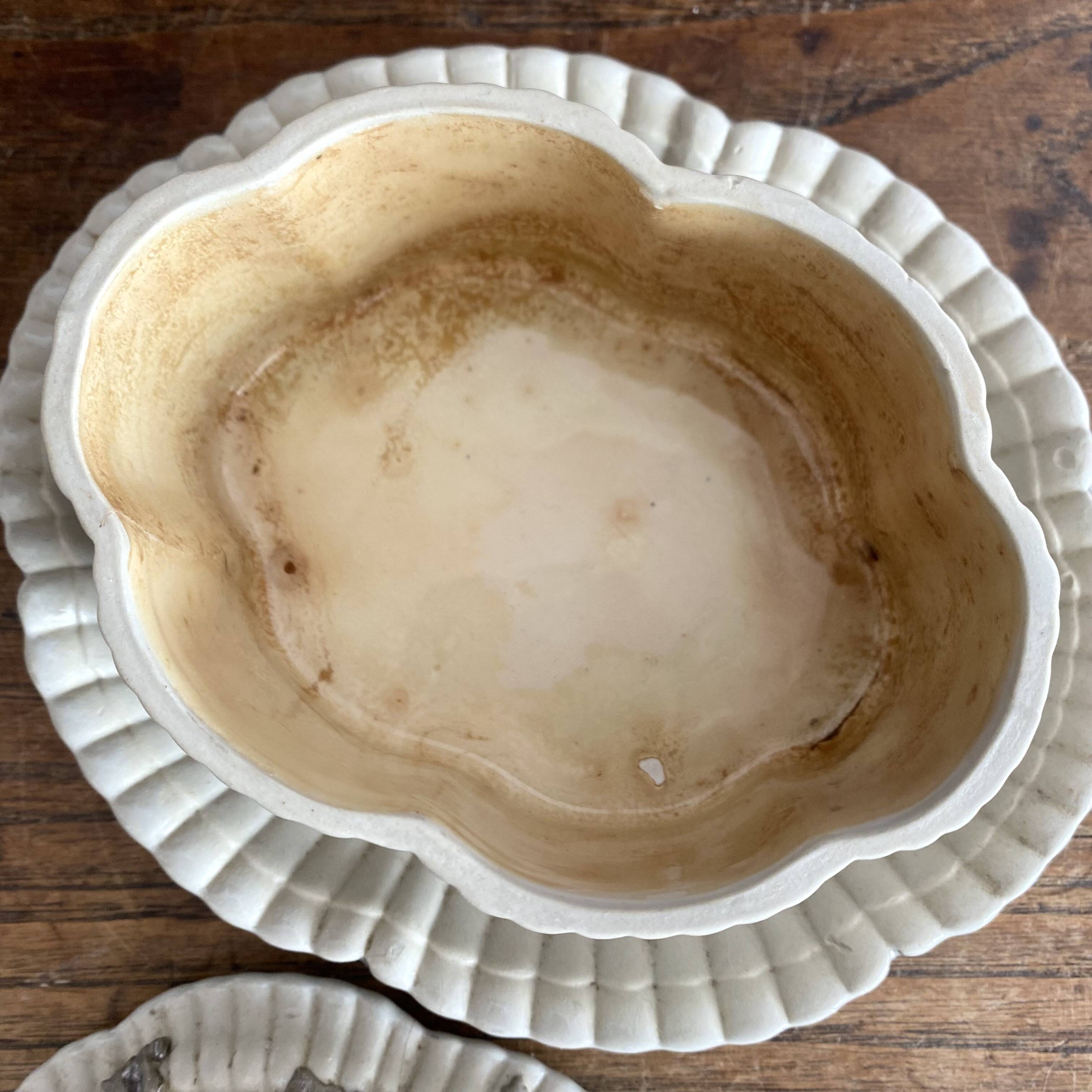 Antique Villeroy & Boch butter or sugar dish, late 19th century