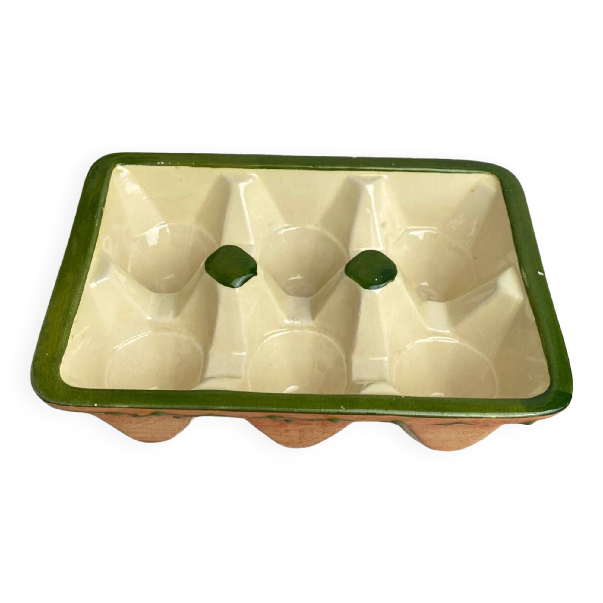 Vallauris ceramic egg box
