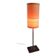 Scandinavian style table lamp in wood and rope - mid 20th century.