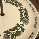 Gien 1970 earthenware cheese platter