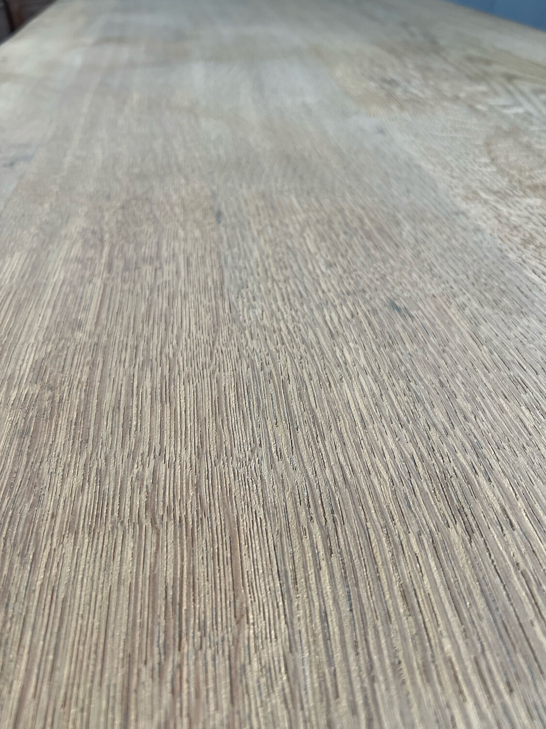 Stripped farmhouse table