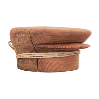 Antique Wooden Hat Mold