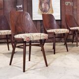 Suite de 4 chaises Ton 514 Oswald Haerdtl