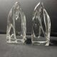 Pair of Daum France bookends