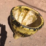 Poterie de tamegroute cache pot émaillée