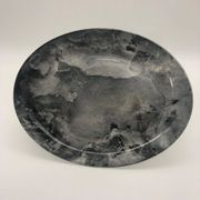 Oval serving platter, Federated Potteries Staffordshire (England).