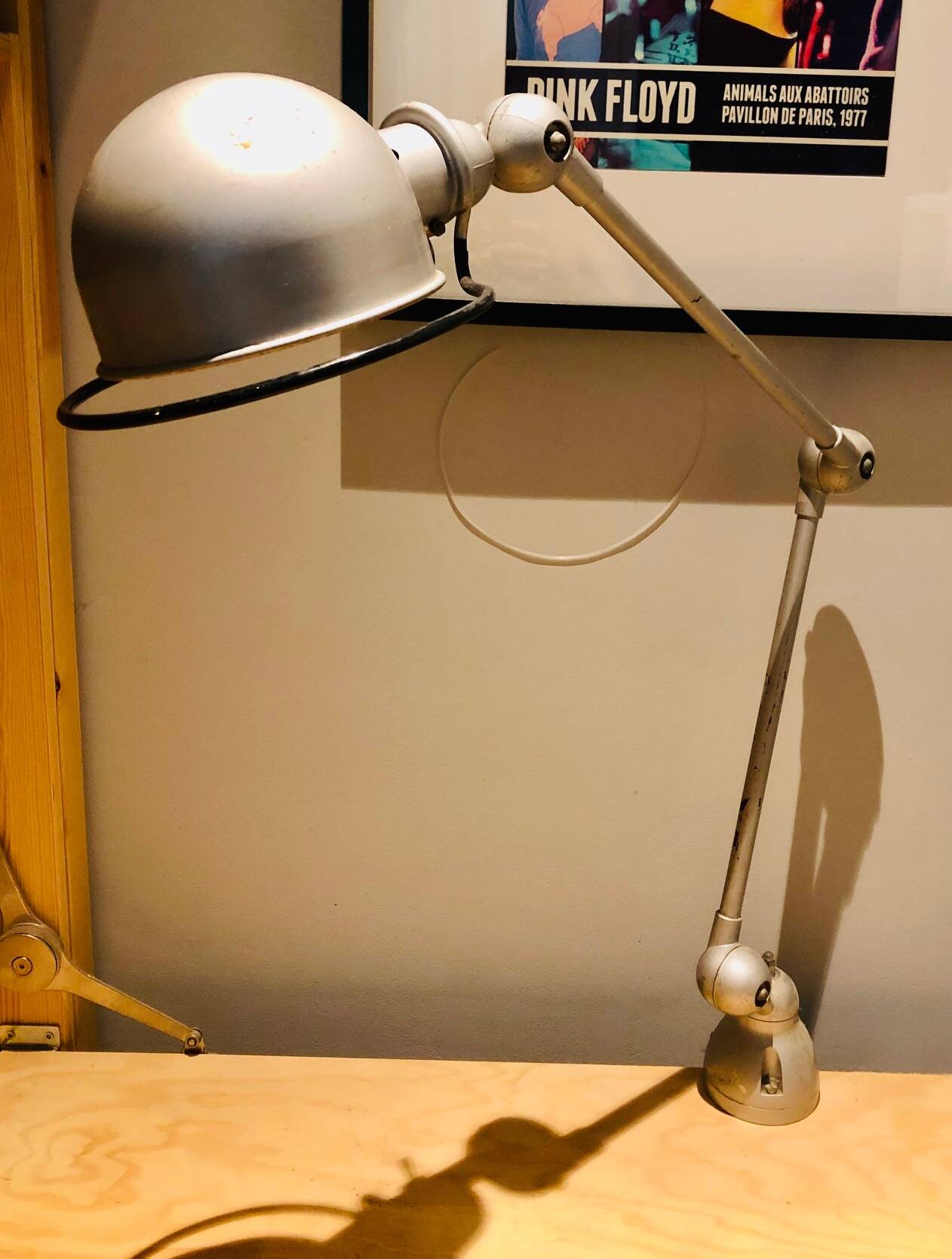 Old JIELDE workshop lamp