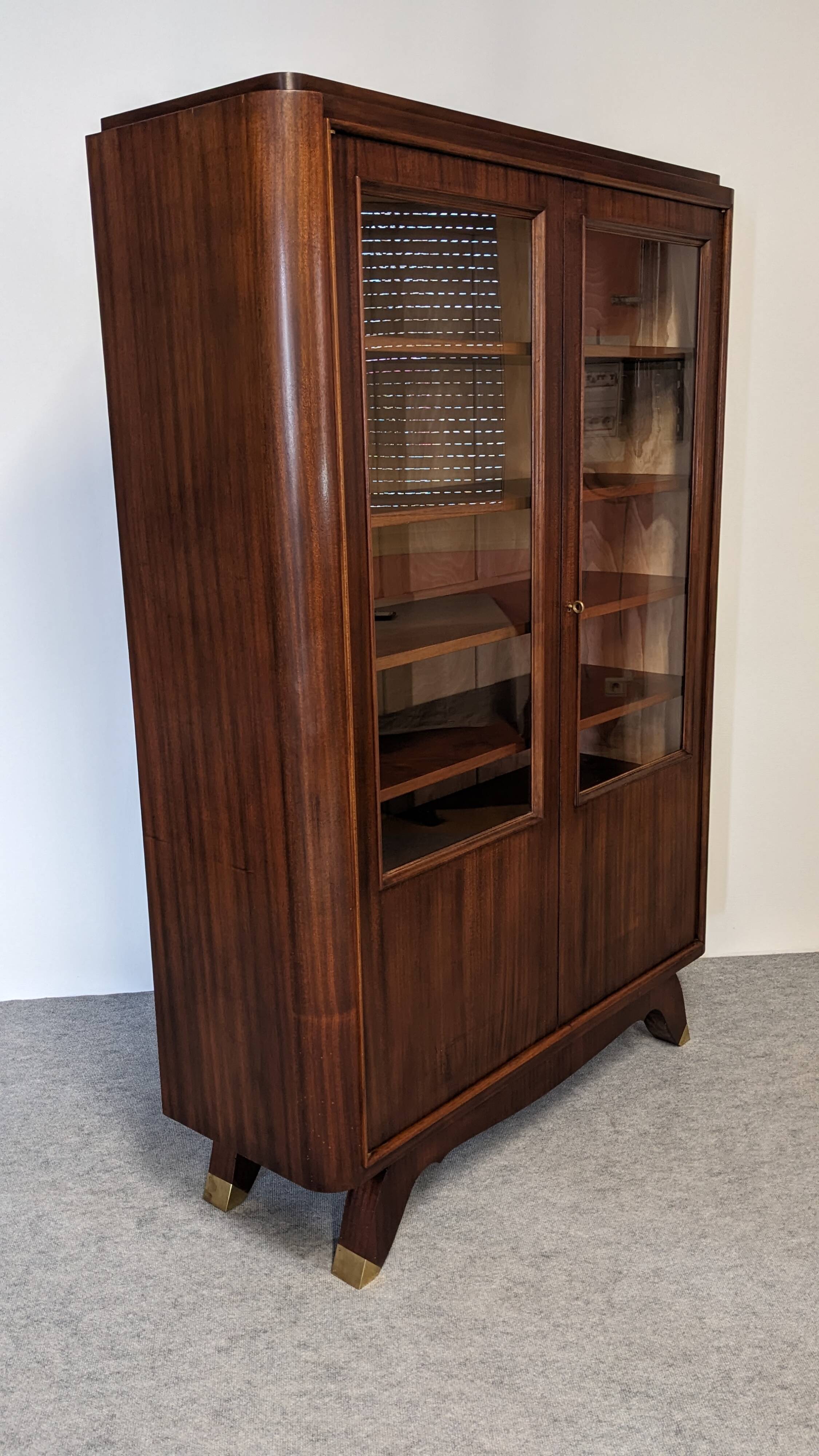 Art Deco library display case circa 1930