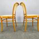 Set of 4 Bentwood Chairs No. 811 after Hoffmann, 1990s