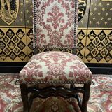 Set of 4 Louis XIII "Sheep bone" chairs