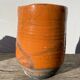 Raku vase / signed ceramic / handmade pottery