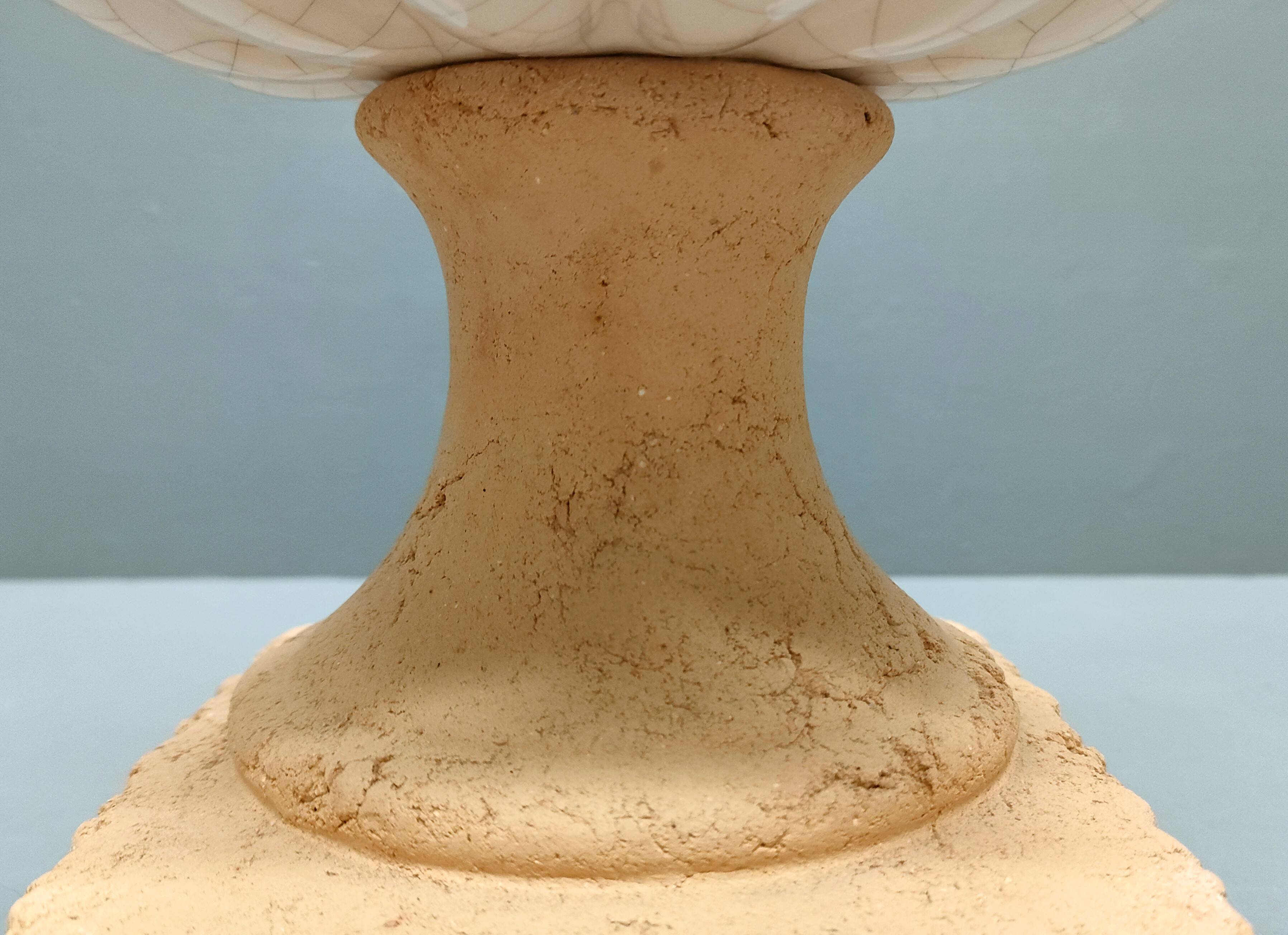 Sonia Ingegerd Anderson - Lampe antique - Céramique craquelée, Terracotta
