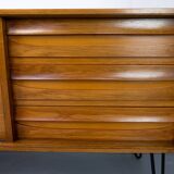 Large Vintage Walnut Sideboard by Franzmeyer, 1960s