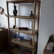 Vintage shelf in rattan 60/70s