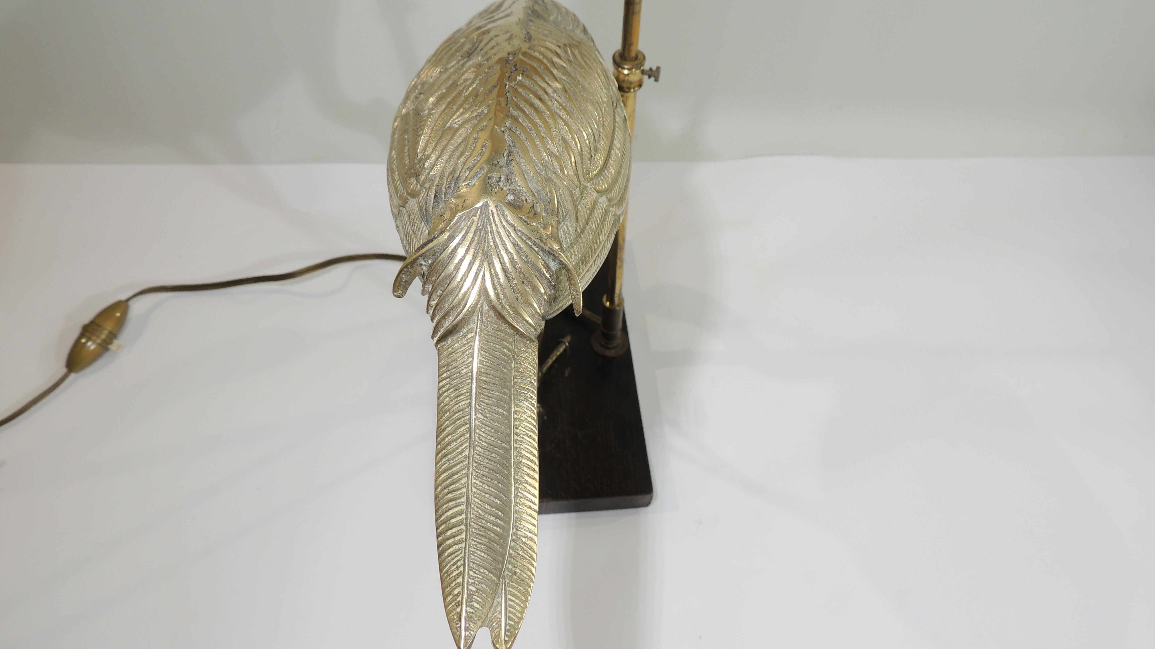 Ibis model table lamp /brass/vintage /1970