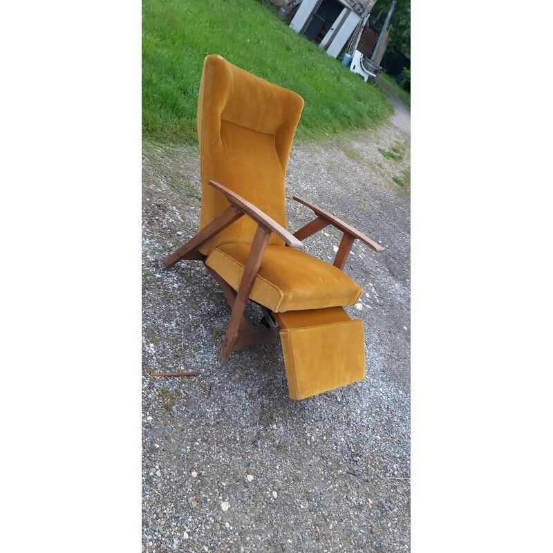 Parker-Knoll armchair from the 1960s with a system.