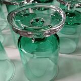 12 verres à pied vintages