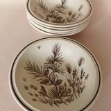 6 WH Grindley “Pinewood” soup plates