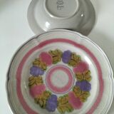 Soup Plate & Dinner Plate Duo – “Ninon” Model – MBFA Pornic