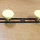 Door coat yellow balls
