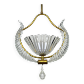1930s Vintage Murano chandelier by Barovier & Toso, Italy