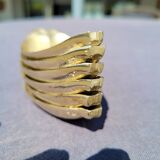Set of 6 brass cups