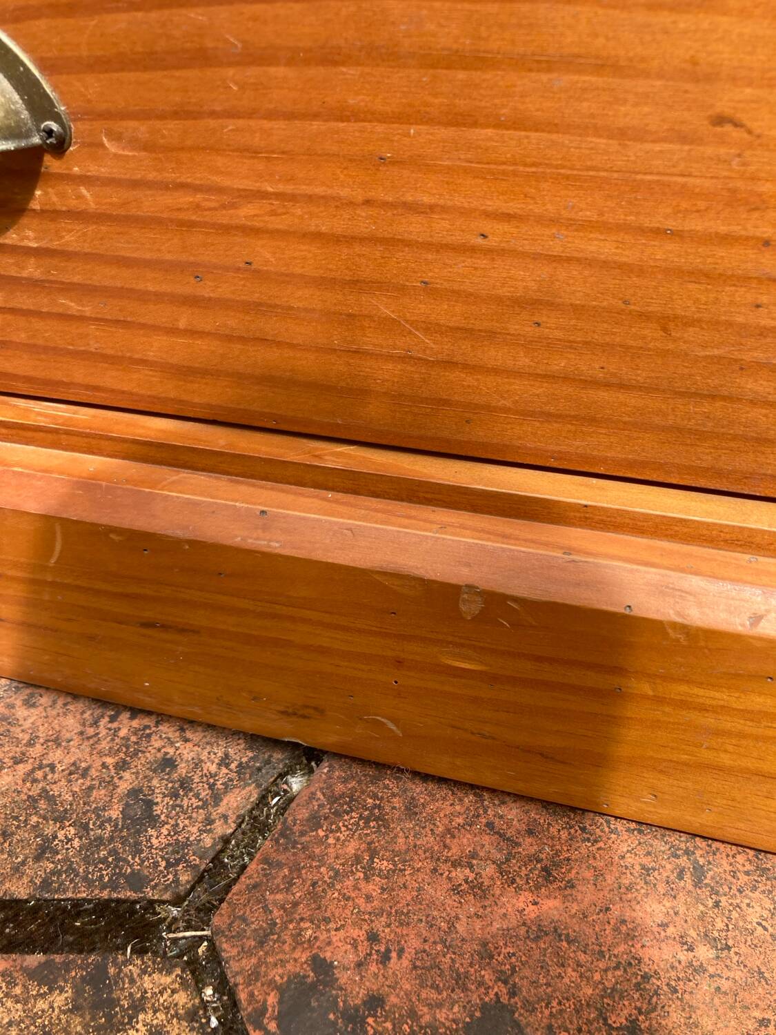 Old trade cabinet with drawers