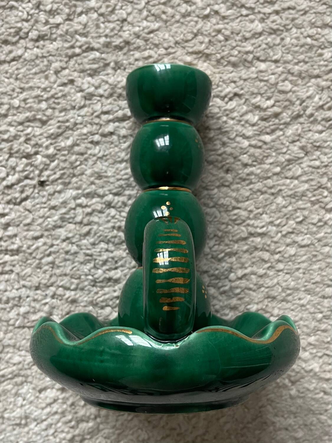 Ceramic candle holder 1950