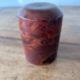 Wooden box with lid