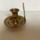 Brass angel candle holder