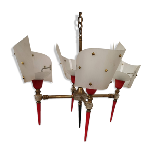 lustre quatre branches