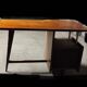 Bureau bois vintage années 60