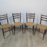 Suite of 4 vintage chairs