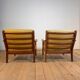 Paire de fauteuils danois en teck, années 1960